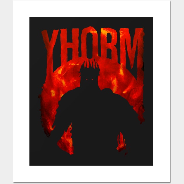 Yhorm Cutout Wall Art by Fabricated_Abyss